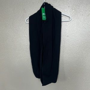 NWT Pact Black Waffle Infinity Scarf